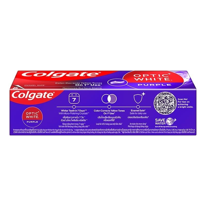 Colgate Optic White Purple 100g