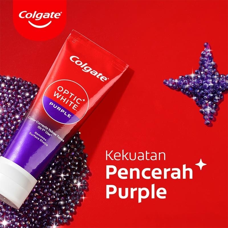 Colgate Optic White Purple 100g