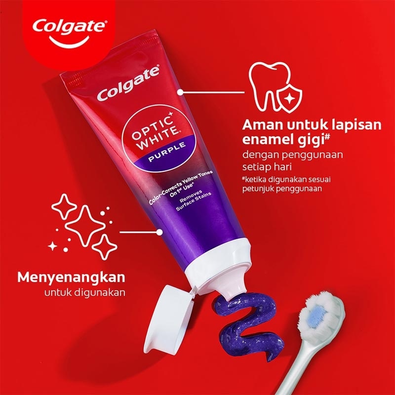 Colgate Optic White Purple 100g