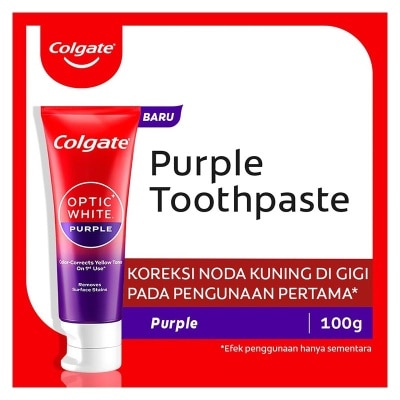 COLGATE Colgate Optic White Purple 100g