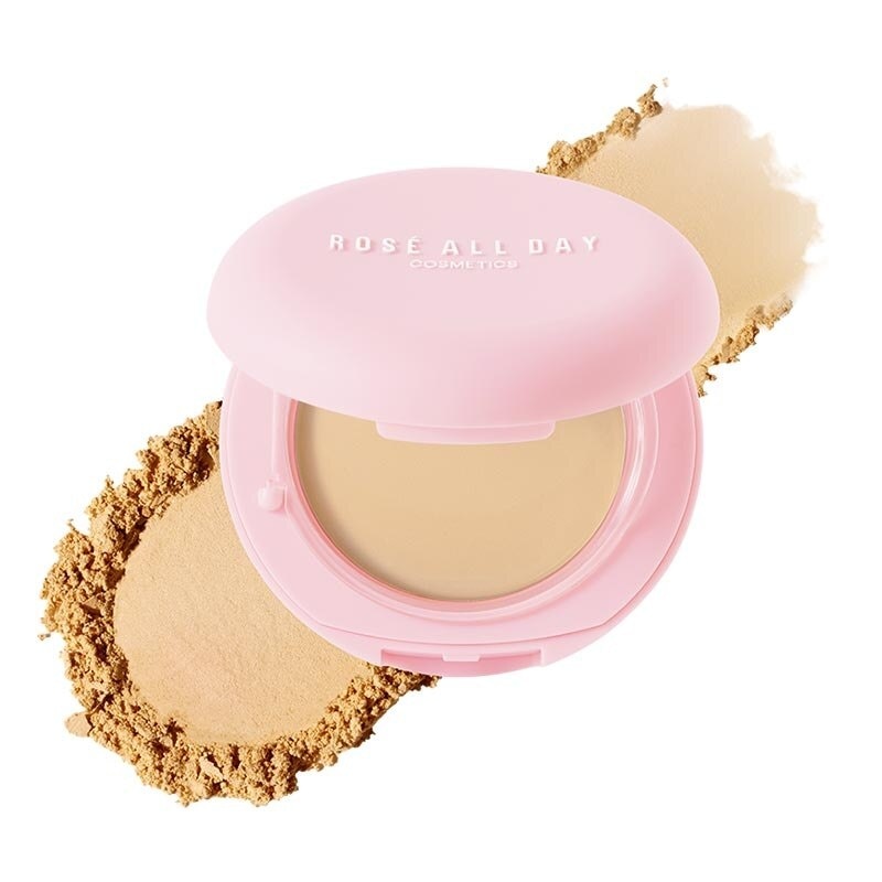 Rosé All Day The Realest Lightweight Powder Foundation Medium Neutral 8.2g