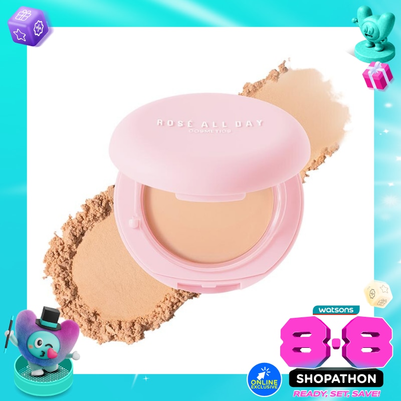 Rosé All Day The Realest Lightweight Powder Foundation Sand 8.2g image