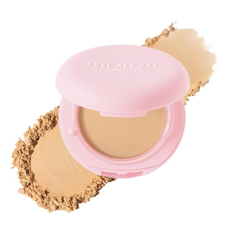Rosé All Day The Realest Lightweight Powder Foundation Honey 8.2g