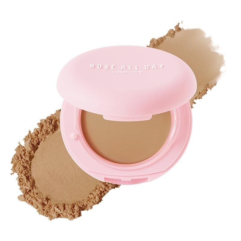 Rosé All Day The Realest Lightweight Powder Foundation Toffee 8.2g