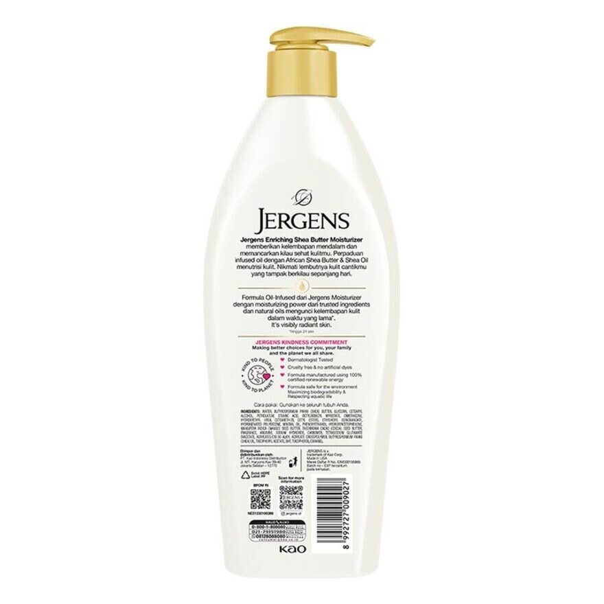 JERGENS ENRICHING SHEA BUTTER 496ML