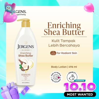 JERGENS JERGENS ENRICHING SHEA BUTTER 496ML image