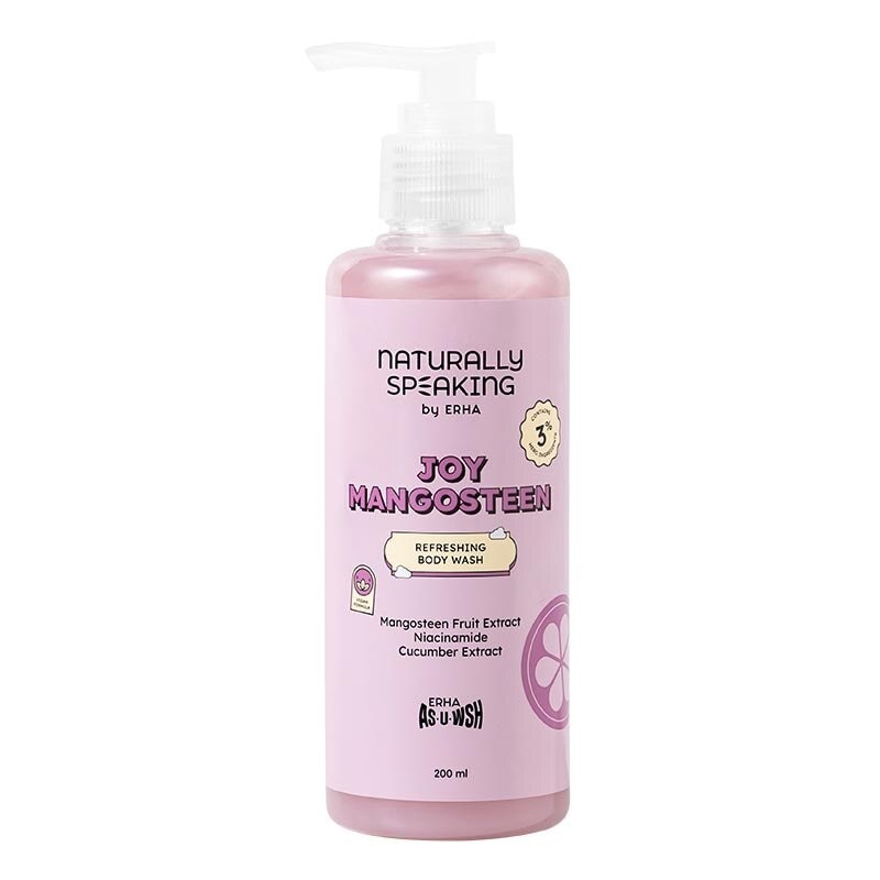 Naturally Speaking Joy Mangosteen Refreshing Body Wash 200ml