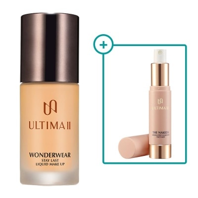 ULTIMA II Ultima II Wonderwear Stay Last Liquid Makeup Bisque + Absolutely Flawless Face Mist