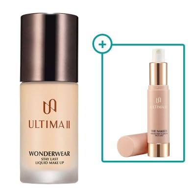 ULTIMA II Ultima II Wonderwear Stay Last Liquid Makeup Ocher + Absolutely Flawless Face Mist