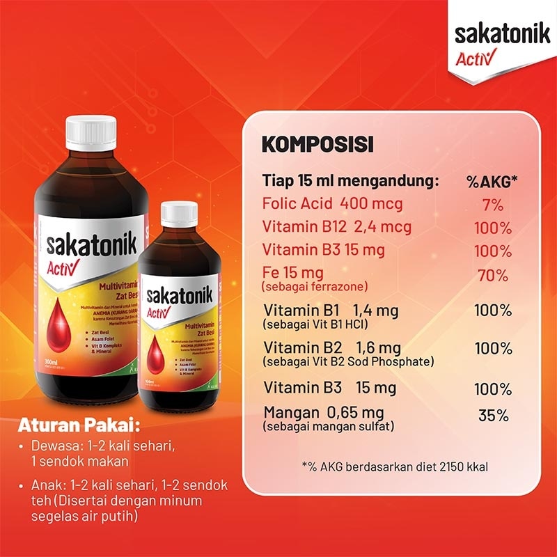 Sakatonik Active 100ml