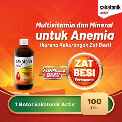 SAKATONIK Sakatonik Active 100ml