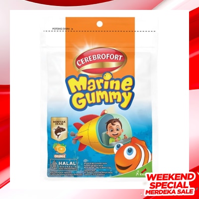 CEREBROFORT Cerebrofort Marine Gummy Orange