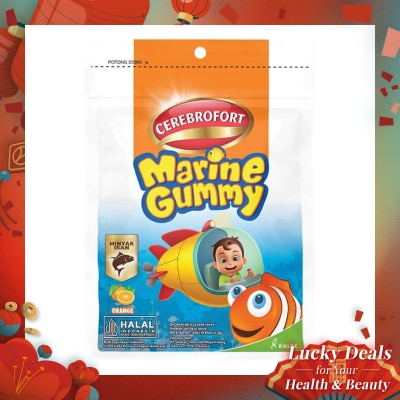 CEREBROFORT Cerebrofort Marine Gummy Orange