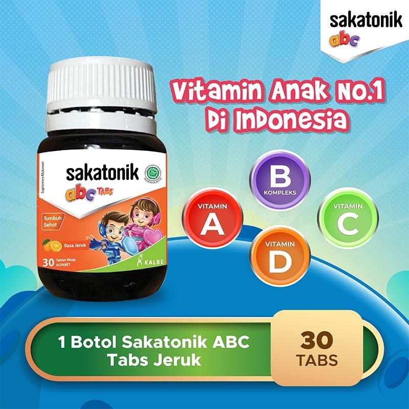 Sakatonik ABC Jeruk Botol 30'S