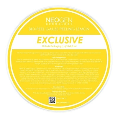 NEOGEN Neogen Bio Peel Gauze Peeling - 10 Pads Lemon 10X9.5ml