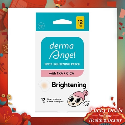 DERMA ANGEL DERMA ANGEL ACNE SPOT LIGHTNG PATCH 12