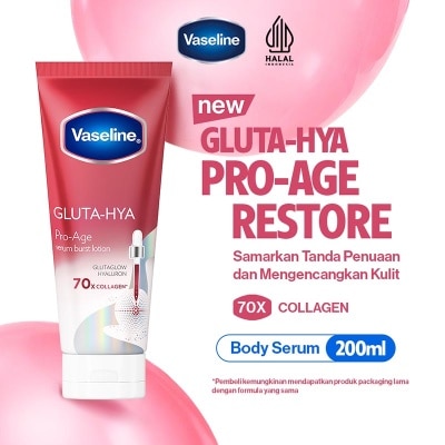 VASELINE - Gluta-Hya Serum Burst Pro-Age 200ml
