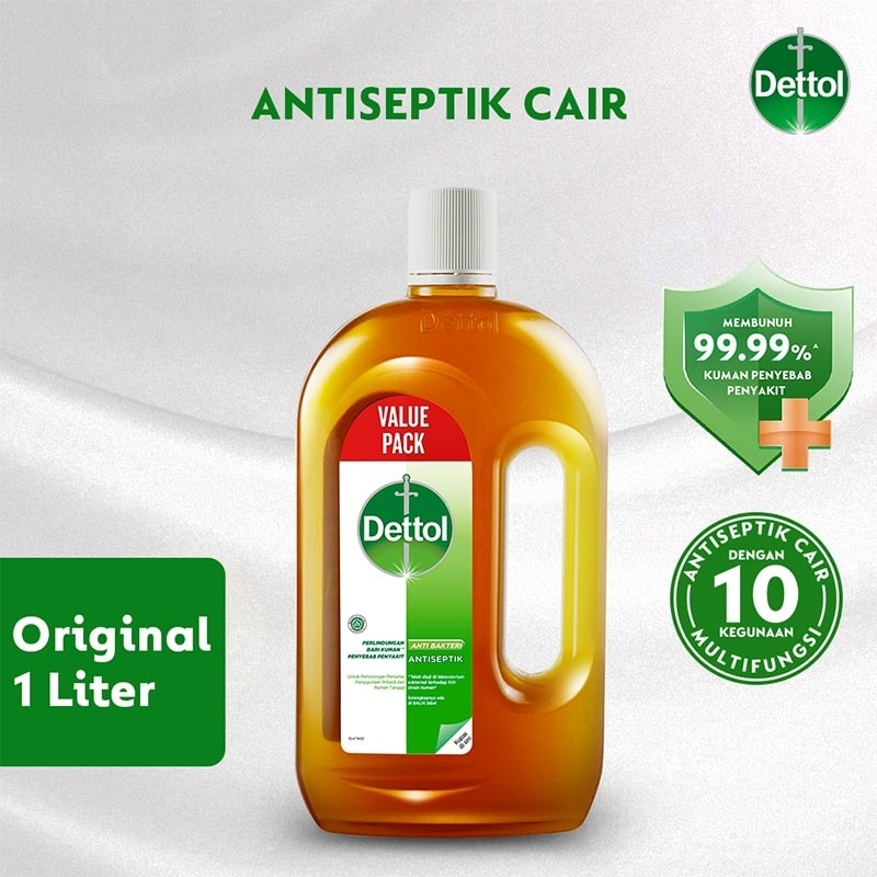 DETTOL, DETTOL LIQ 1000ML | Watsons Indonesia
