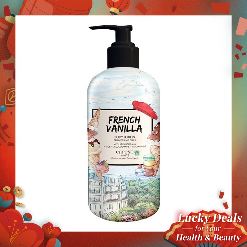 CARESO FRENCH VANILLA B/LOTION 300ML DP