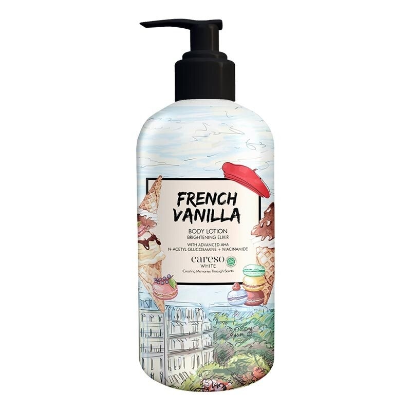 CARESO FRENCH VANILLA B/LOTION 300ML DP