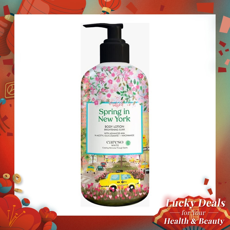 CARESO SPRING IN NY B/LOTION 300ML DP