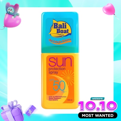 BALI BOAT Bali Boat Sun Protection Spray SPF 50 100ml image