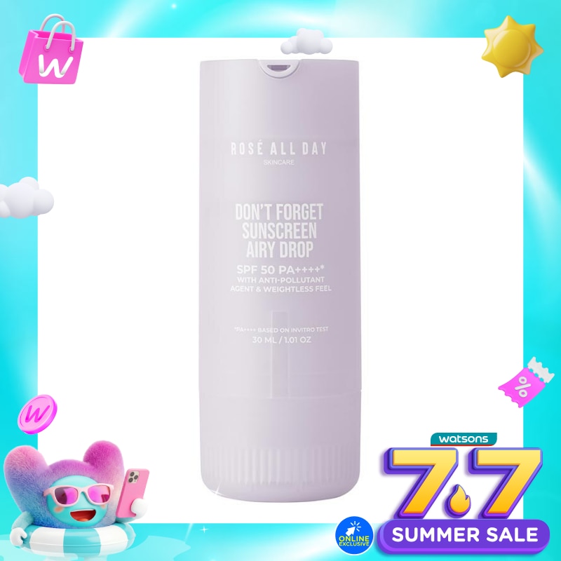 ROSE AD DF SUNSCREEN AIRYD SPF50 PA 30ML