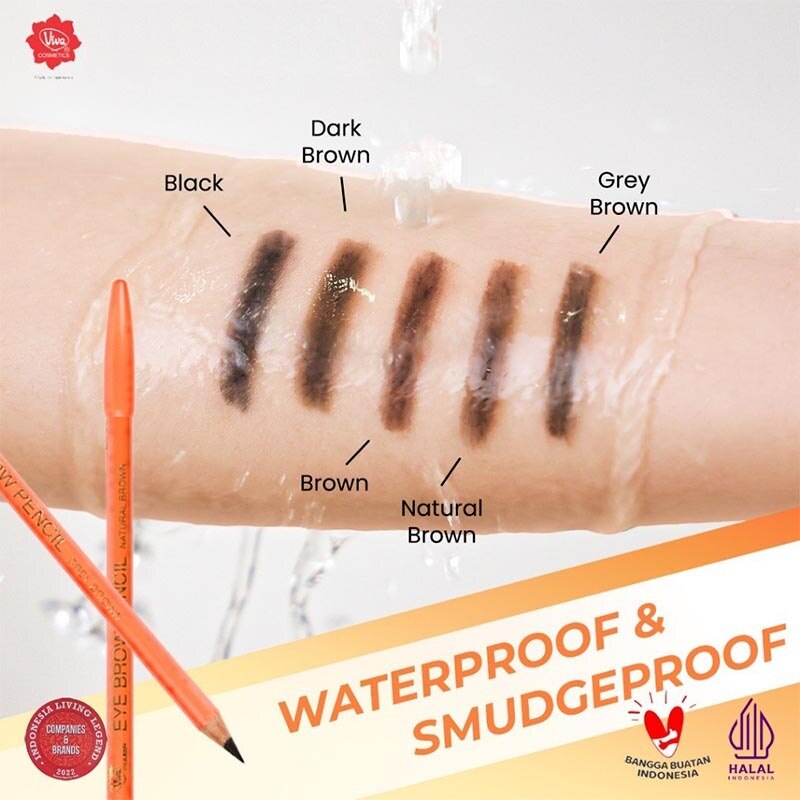 Queen Eye Brow Pencil Dark Brown 1.3 g