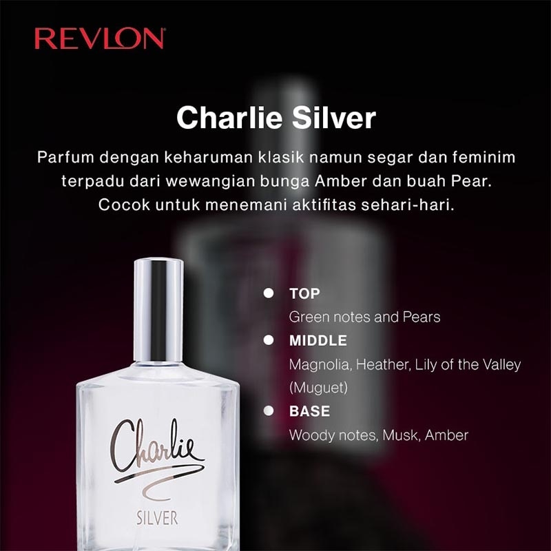 Charlie Eau de Toilette White 100ml