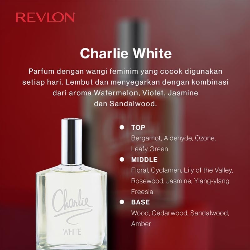 Charlie Eau de Toilette Silver 100ml