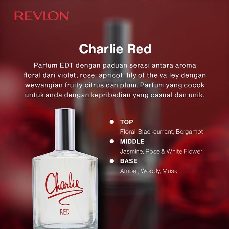 Charlie Eau de Toilette Red 100ml