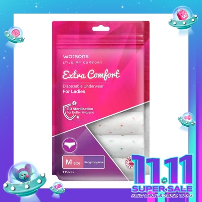 WATSONS Watsons Disposable Underwear Polypropylene Ladies M 7'S