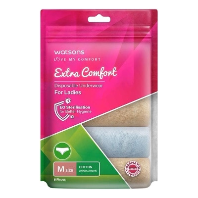 WATSONS Watsons Disposable Underwear Cotton Crotch Ladies M 5'S