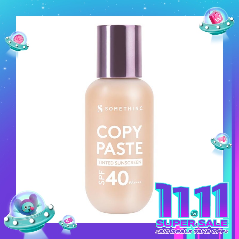 Somethinc Copy Paste Tinted Sunscreen SPF 40 PA++++ 50ml - C01.5 Butter