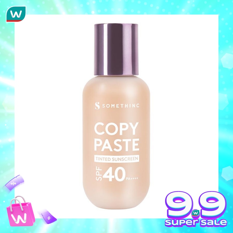 Somethinc Copy Paste Tinted Sunscreen SPF 40 PA++++ 50ml - C01.5 Butter