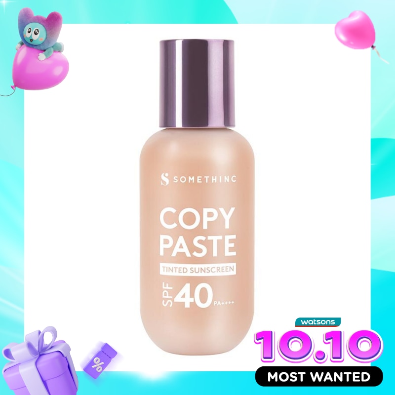 Somethinc Copy Paste Tinted Sunscreen SPF 40 PA++++ 50ml C02 Serene image
