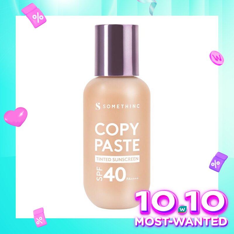 Somethinc Copy Paste Tinted Sunscreen SPF 40 PA++++ 50ml - N02 Charlotte