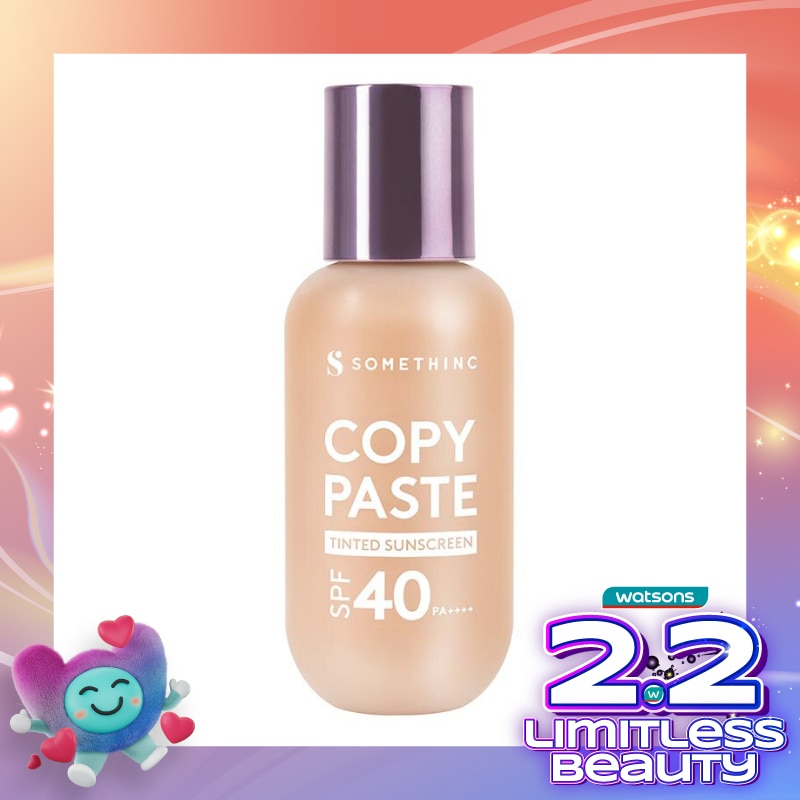 Somethinc Copy Paste Tinted Sunscreen SPF 40 PA++++ 50ml - N02 Charlotte