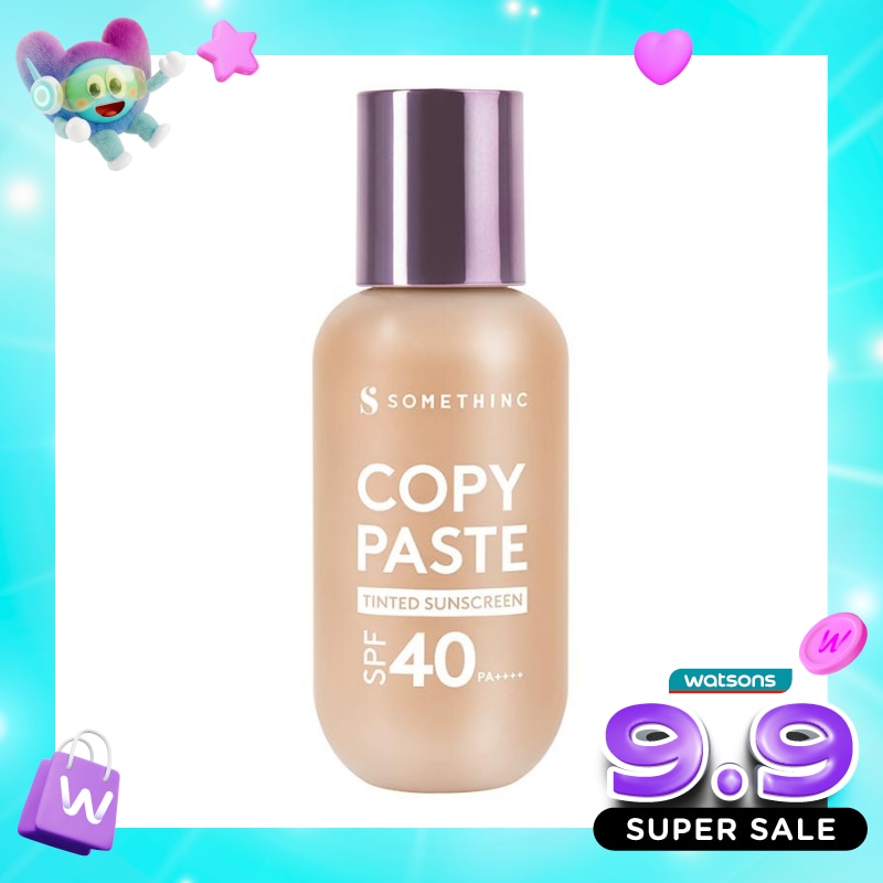 Somethinc Copy Paste Tinted Sunscreen SPF 40 PA++++ 50ml - N02.5 Linen image