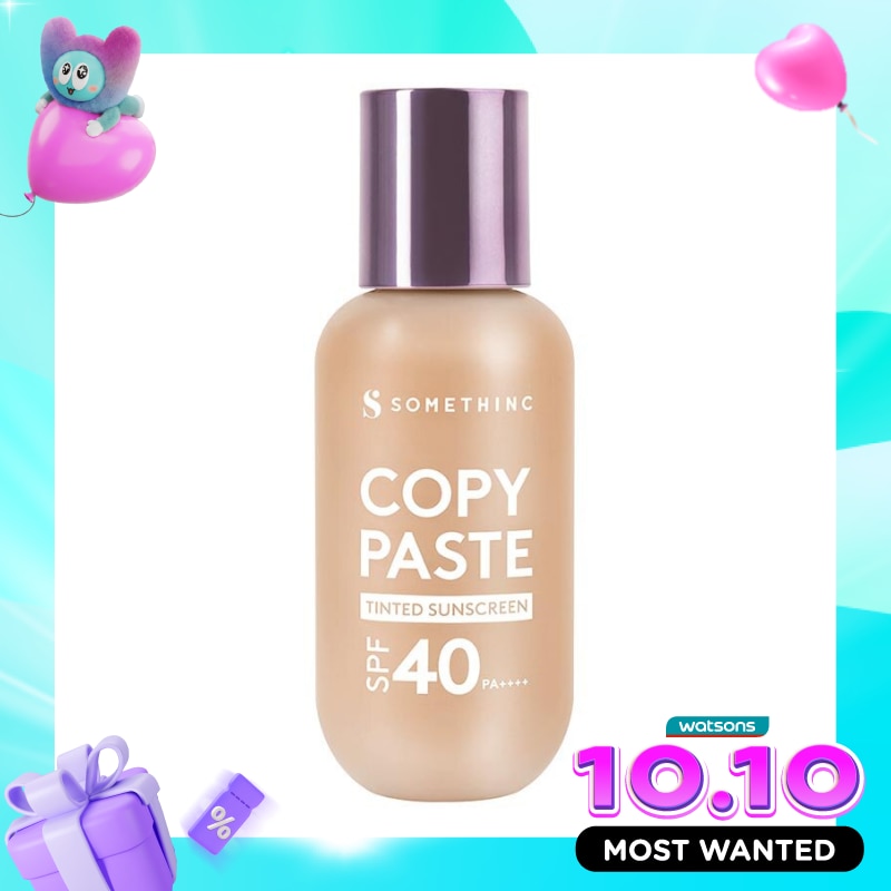 Somethinc Copy Paste Tinted Sunscreen SPF 40 PA++++ 50ml N02.5 Linen image