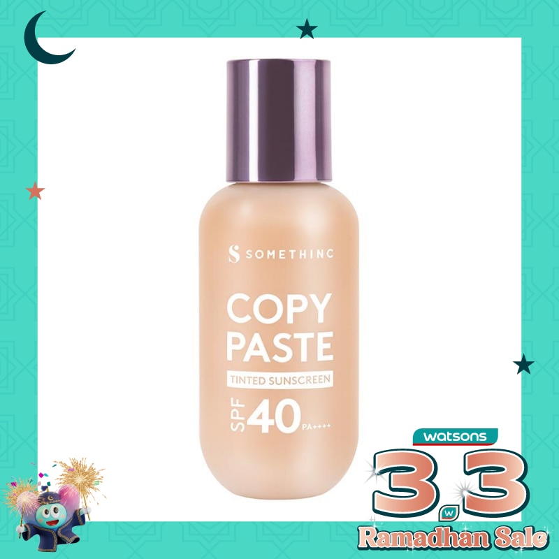Somethinc Copy Paste Tinted Sunscreen SPF 40 PA++++ 50ml - W01 Bijoux