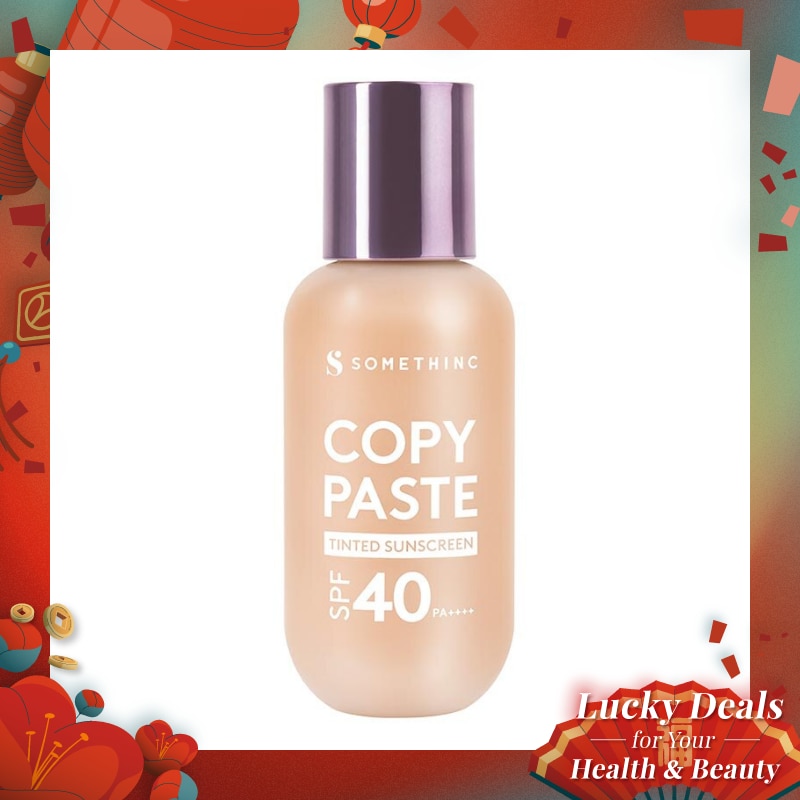 SOMETHINC Somethinc Copy Paste Tinted Sunscreen SPF 40 PA++++ 50ml - W01 Bijoux
