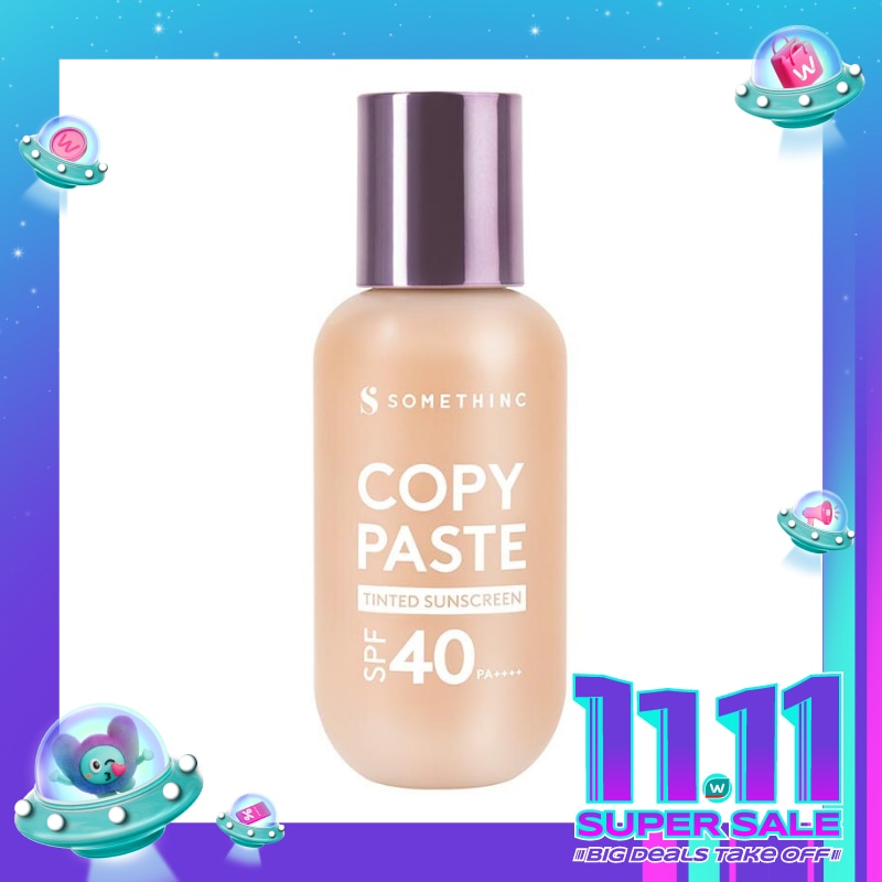 Somethinc Copy Paste Tinted Sunscreen SPF 40 PA++++ 50ml - W01 Bijoux