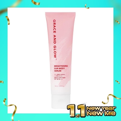 GRACE AND GLOW Grace and Glow Brightening Sun Body Serum 100ml