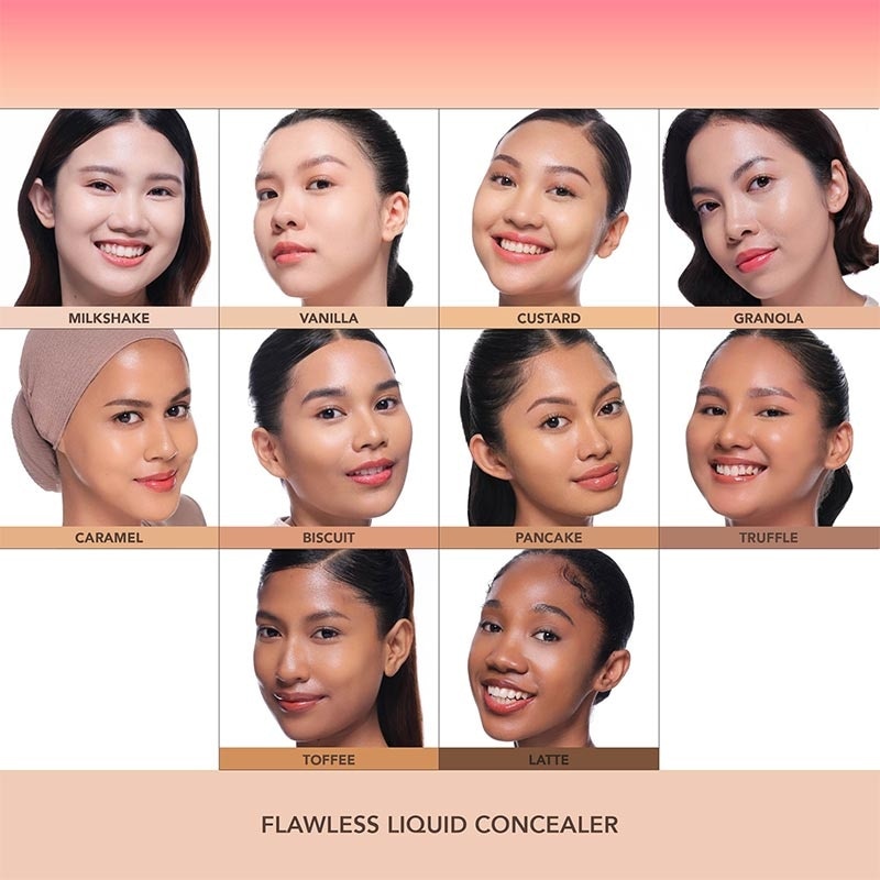 Esqa Flawless Liquid Concealer Milkshake 5g