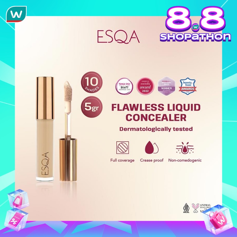 Esqa Flawless Liquid Concealer Milkshake 5g