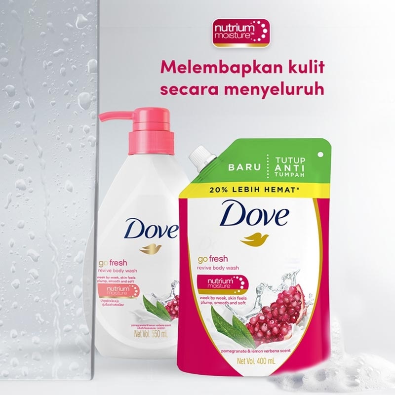 Dove Go Fresh Revive Body Wash Refill 400ml