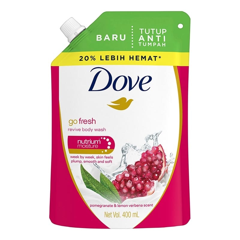 Dove Go Fresh Revive Body Wash Refill 400ml