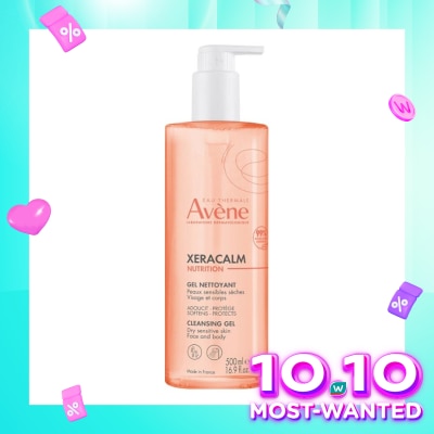 AVENE AVENE XERACALM NUTRITION CLNSG GEL 500ML