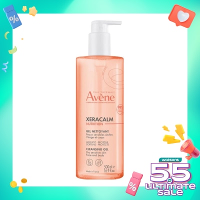 AVENE AVENE XERACALM NUTRITION CLNSG GEL 500ML